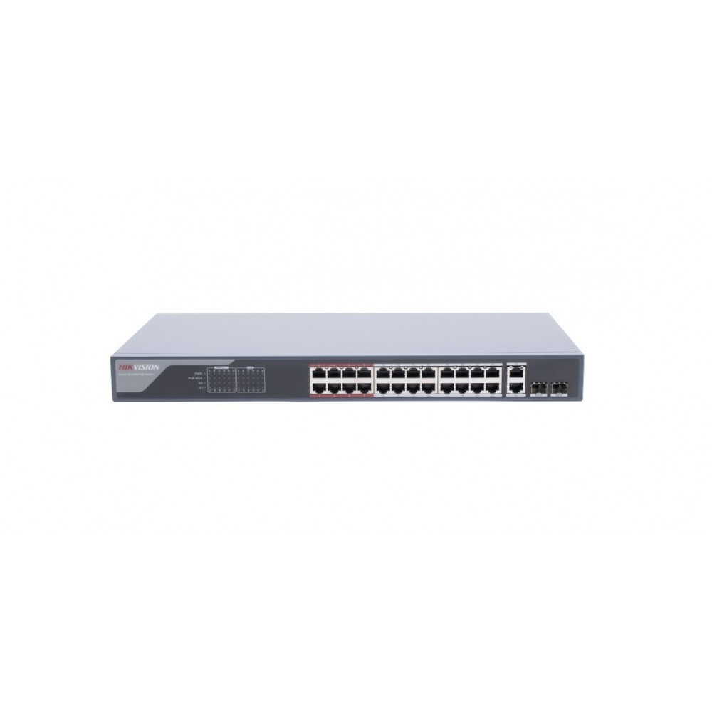 Switch 24FE PoE + 2GE + 2SFP DS-3E1326P-EI V2 Hikvision