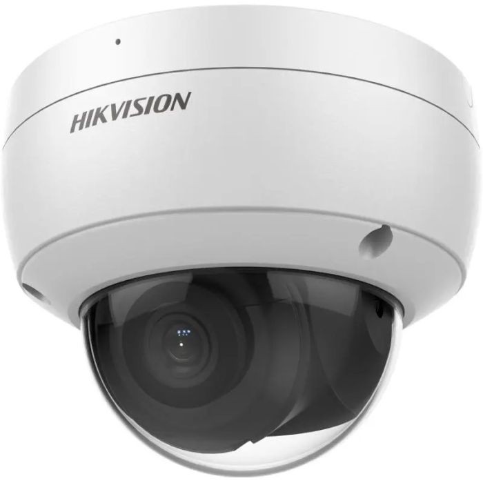 Cámara Domo IP 2MP AcuSense IR30m DS-2CD2123G2-IU 2.8mm Hikvision
