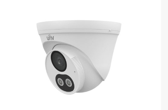 Camara IP UNV IPC3612LB-AF28K-DL 2MP MIC Turret POE 2.8mm Dual light ColorHunter 30mt